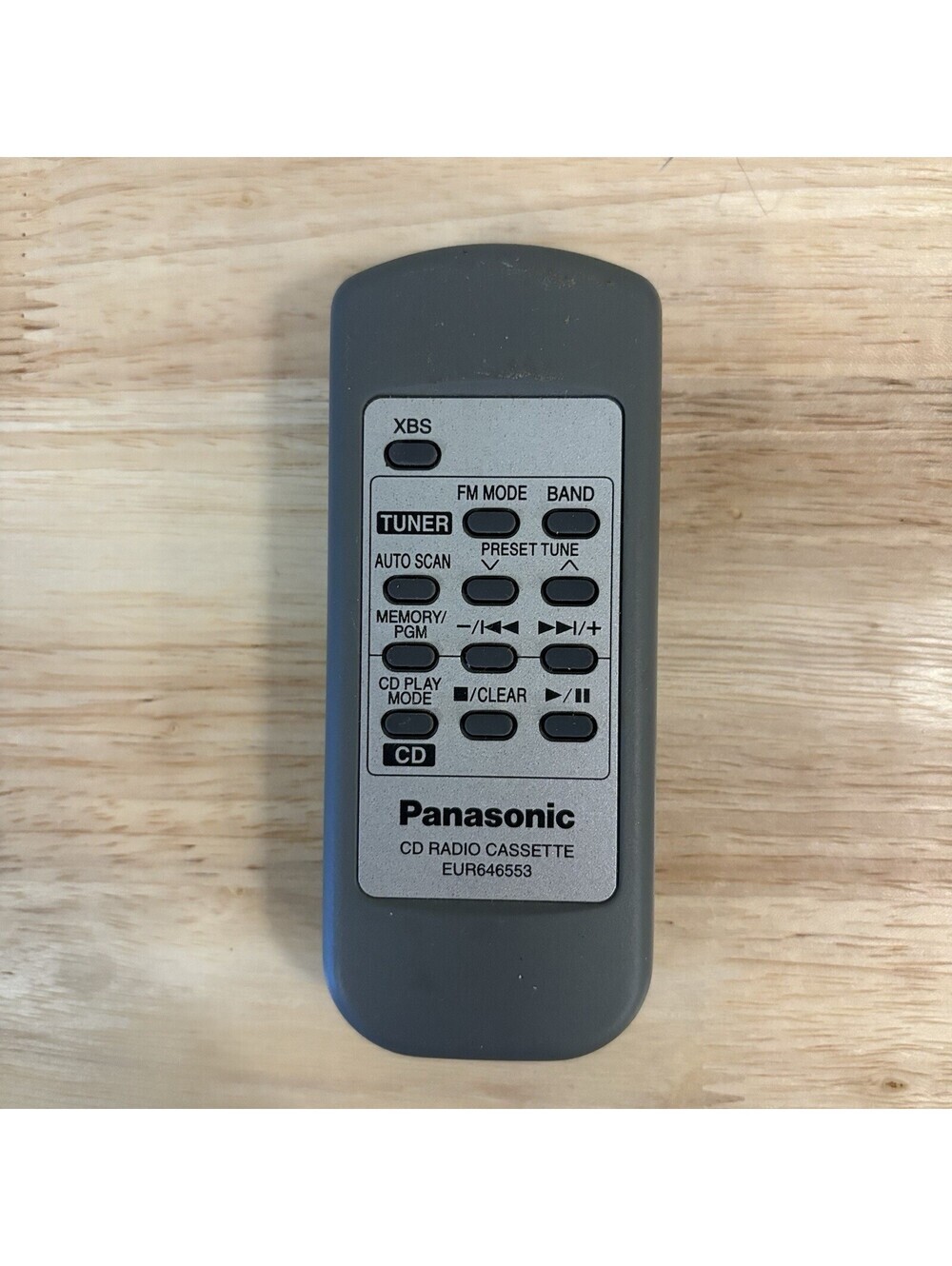 Panasonic EUR646553 Remote RXD11 RXD11PA RXD11PW RXD11PY RCCD600 RXD10PA TESTED